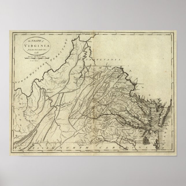 Staat Virginia Poster (Vorne)
