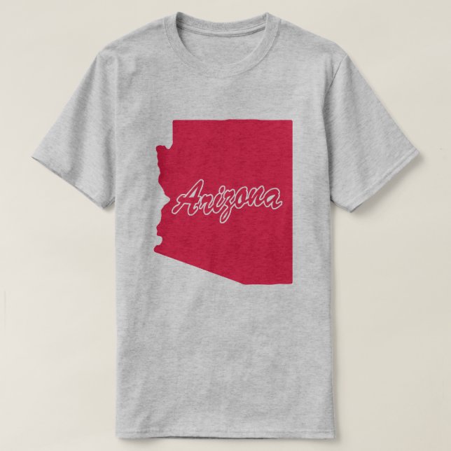 Staat von Arizona Form T - Shirt (Design vorne)