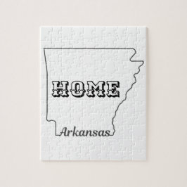 Staat von ARKANSAS Puzzle