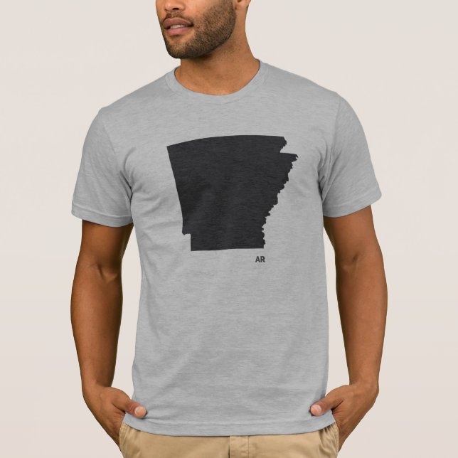 Staat von Arkansas T-Shirt (Vorderseite)