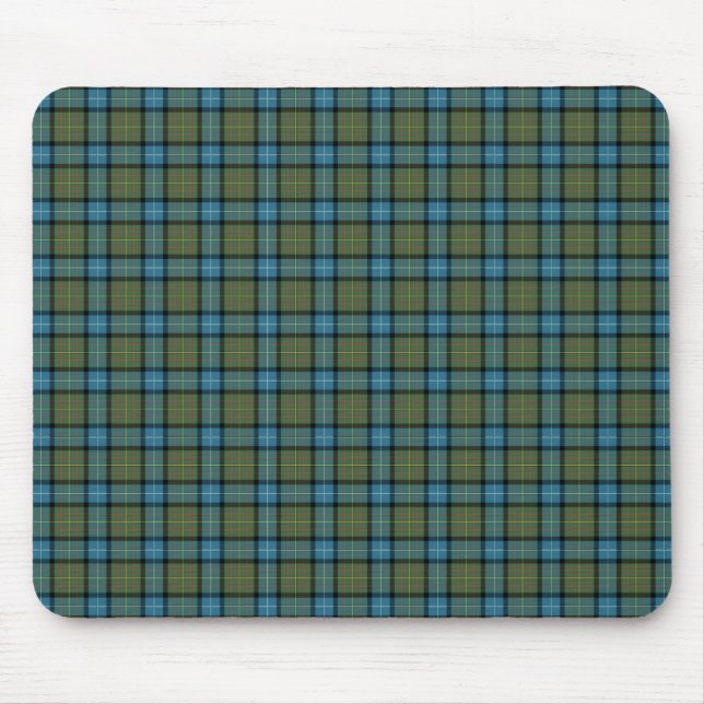 Staat von California Tartan Mousepad (Vorne)