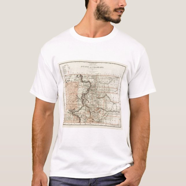 Staat von Colorado T-Shirt (Vorderseite)
