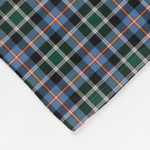 Staat von Colorado Tartan Fleecedecke