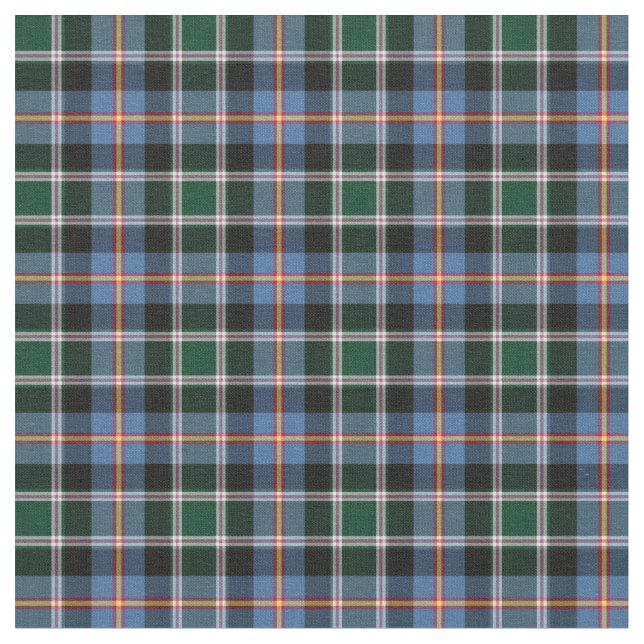 Staat von Colorado Tartan Stoff (Nahaufnahme)