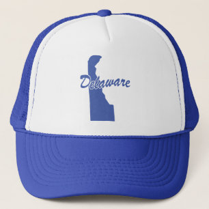 Staat von Delaware Shape Trucker Hat Truckerkappe