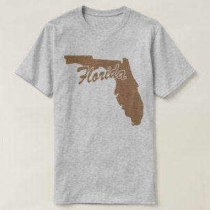 Staat von Florida-Form-T - Shirt