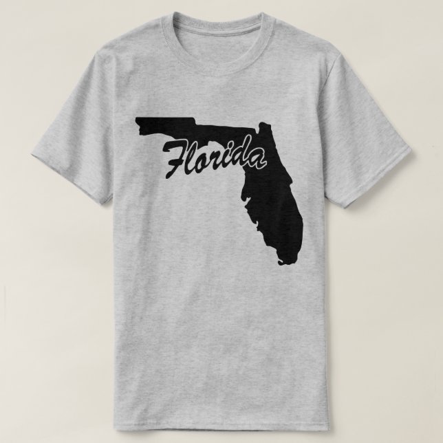 Staat von Florida-Form-T - Shirt (Design vorne)