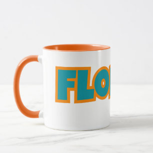 Staat von Florida Pride Custom Zwei-Tone-Kaffee Tasse