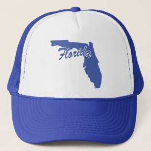 Staat von Florida Shape-LKW-Hut Truckerkappe