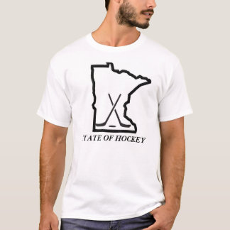 Staat von Hockey T-Shirt