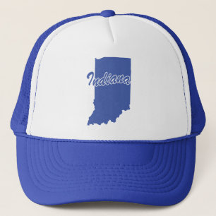 Staat von Indiana Shape Trucker Hat Truckerkappe