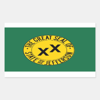 Staat von Jefferson Stickers (Blatt 4)