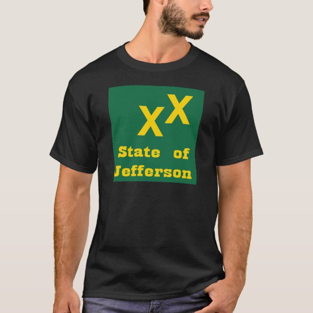Staat von Jefferson T-Shirt (Vorderseite)