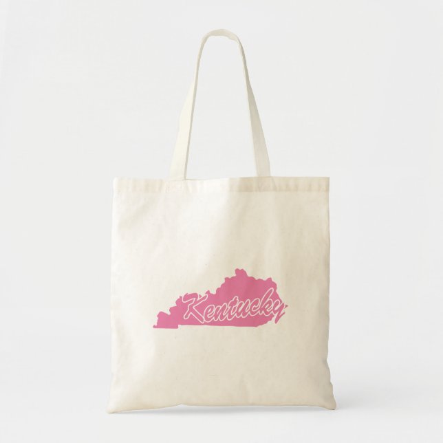 Staat von Kentucky Shape Tote Bag Tragetasche (Vorne)