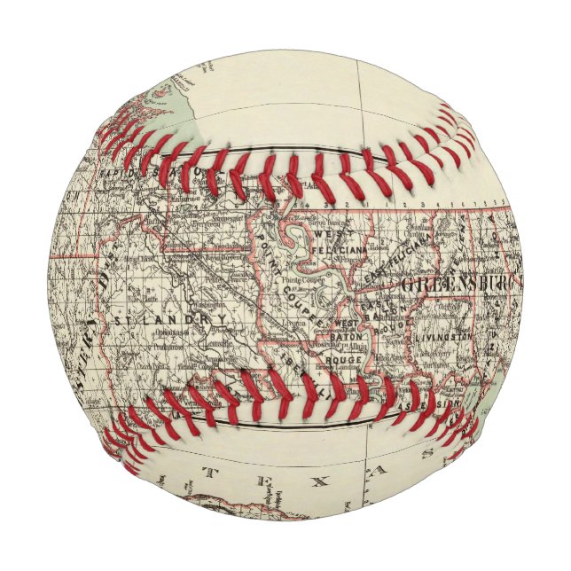 Staat von Louisiana Baseball (Vorderseite)