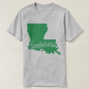Staat von Louisiana Form T - Shirt