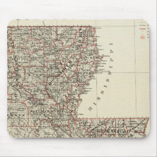 Staat von Louisiana Mousepad