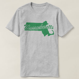 Staat von Massachusetts Form T - Shirt