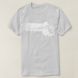 Staat von Massachusetts Form T - Shirt