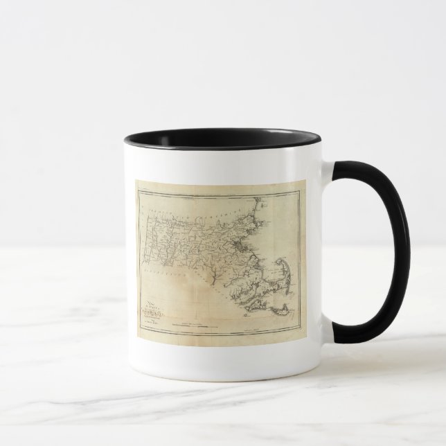 Staat von Massachusetts Tasse (Rechts)