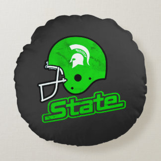 Staat von Michigan Front & Back Different Rundes Kissen