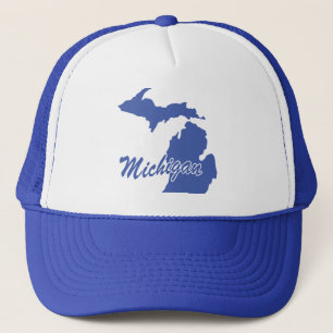 Staat von Michigan Shape Trucker Hat Truckerkappe
