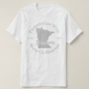 Staat von Minnesota PERSONALISIERTER T - Shirt