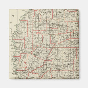 Staat von Mississippi Magnet