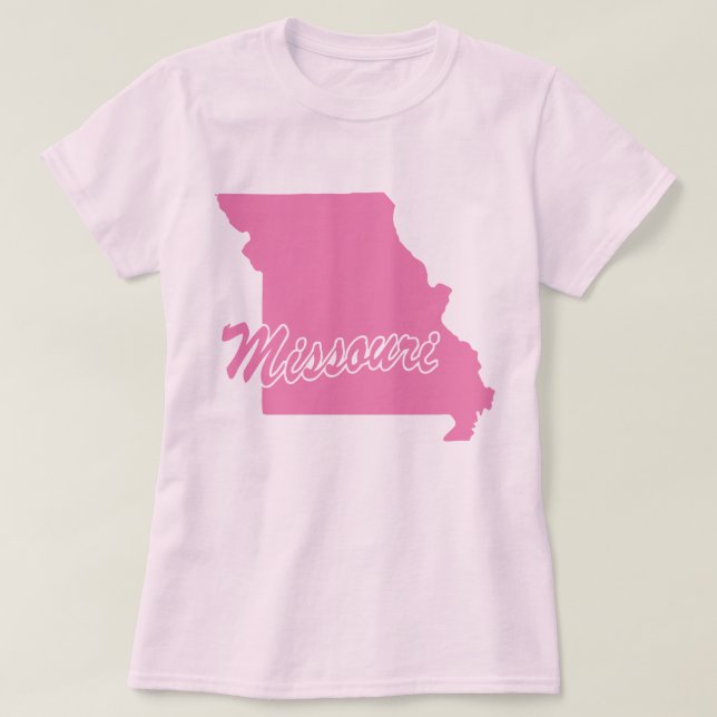 Staat von Missouri Shape-T - Shirt (Design vorne)