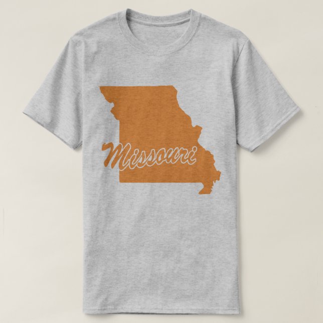 Staat von Missouri Shape-T - Shirt (Design vorne)