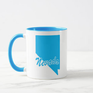 Staat von Nevada Form Tasse