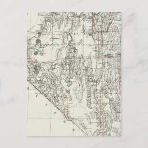 Staat von Nevada Postkarte