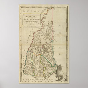 Staat von New Hampshire Poster