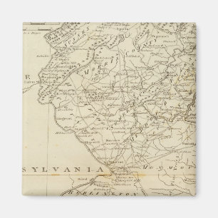 Staat von New Jersey 2 Magnet