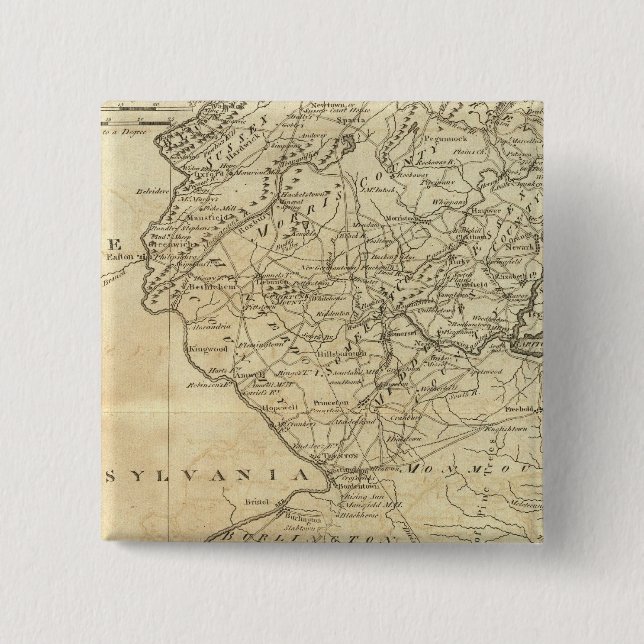 Staat von New Jersey Button (Vorderseite)