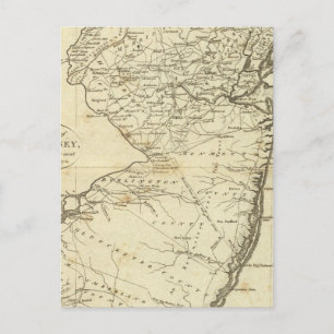 Staat von New Jersey Postkarte