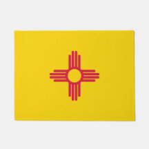 Staat von New Mexico Flag Door Matt