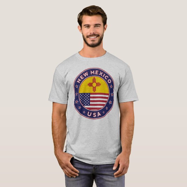 Staat von New Mexico T-Shirt (Vorne ganz)