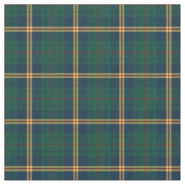 Staat von New-Mexiko Tartan Stoff (Nahaufnahme)