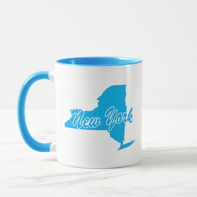 Staat von New York Form Tasse (Links)