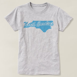 Staat von North Carolina Form T - Shirt