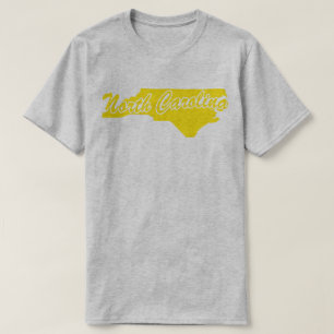 Staat von North Carolina Form T - Shirt