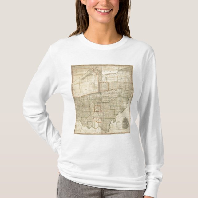 Staat von Ohio 2 T-Shirt (Vorderseite)