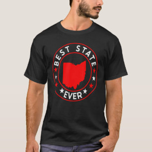 Staat von Ohio Zuhause Staat Bester Staat je T-Shirt