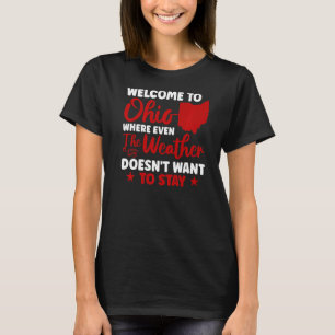 Staat von Ohio Zuhause Staat willkommen in Ohio T-Shirt