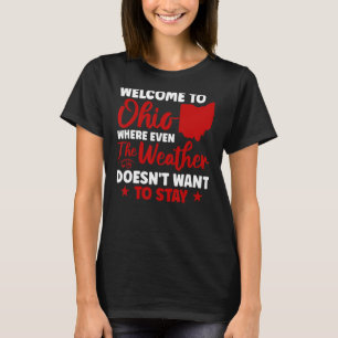 Staat von Ohio Zuhause Staat willkommen in Ohio T-Shirt