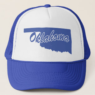 Staat von Oklahoma Shape Trucker Hat Truckerkappe