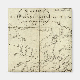 Staat von Pennsylvania Magnet