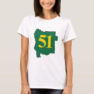 Staat von Staat Jeffersons 51. T-Shirt