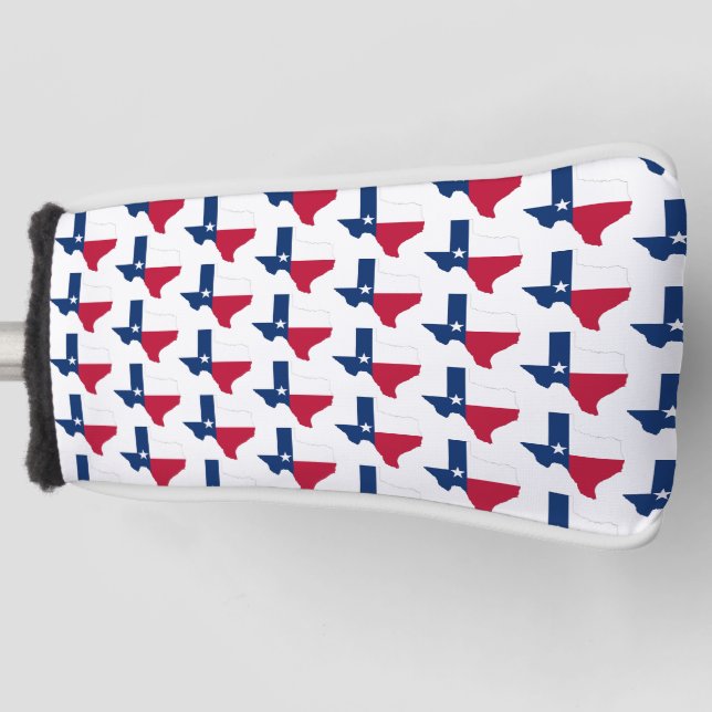 Staat von Texas Golf Head Cover Headcover (Vorderseite)